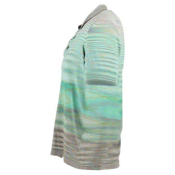 Missoni Striped Polo Shirt in Multicolor Cotton